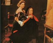Raphael and the Fornarina - 让·奥古斯特·多米尼克·安格尔